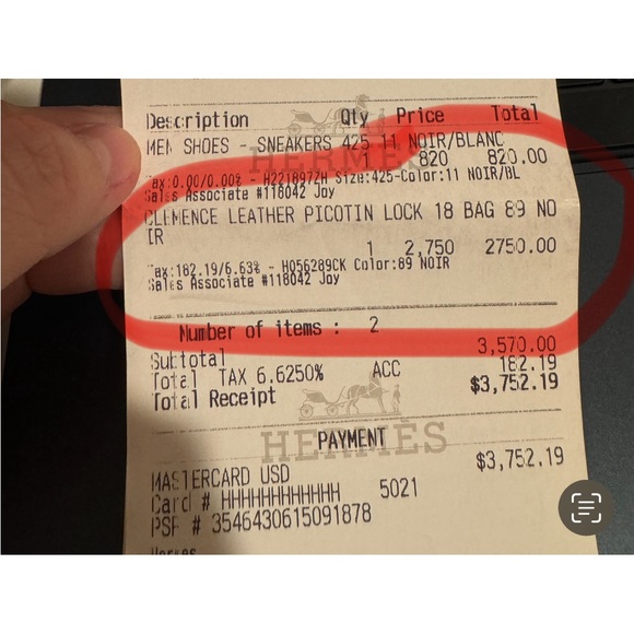 Authentic hermes picotin 18. Black silver. - Picture 6 of 6